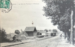 45 - INGRE : La Gare Du Tramway, à Villeneuve - Autres & Non Classés