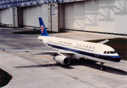 Airbus A320 In China Southern Colours - 180 X 130 Mm. - Photo Presse Originale - Luchtvaart