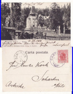 Romania ,Rumanien,Roumanie - Royalty; Royal Family,  Sinaia-stamp Castel Peles - Roemenië