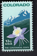 199965829  1977 SCOTT 1711  POSTFRIS MINT NEVER HINGED -  Colorado Statehood Flowers Bloemen - Unused Stamps