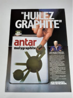 Publicité De Presse Automobile Huile Antar Molygraphite - Altri & Non Classificati