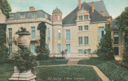 ALnw 5-(03) VICHY - L' HOTEL SEVIGNE - CARTE COLORISEE - 2 SCANS - Vichy