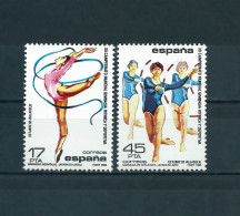 1985 ESPAÑA — GIMNASIA RÍTMICA ** 2811/2812, YT 2431/2432, Mi 2696/2697 Serie Completa - Unused Stamps