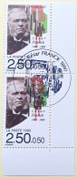 - N° 2747. Paire En Coin De Feuille. Personnages Célèbres. Musiciens. César Franck. Oblitéré Premier Jour - - Used Stamps