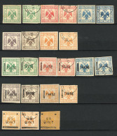 ALBANIE - 1921 REPUBLIQUE MIRDITE : COLLECTION DE 23 Timbres **, *, (o) TBE, BE 2 Scans - Albania