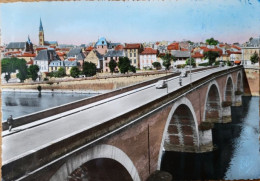 Bergerac - Le Pont Sur La Dordogne Et La Ville - Bergerac