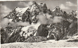 ALnw 7-(05) LE PELVOUX  - GLACIER DES VIOLETTES , LA POINTE DURAND ET PUISIEUX - 2 SCANS - Autres & Non Classés