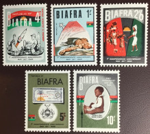Nigeria Biafra 1968 1st Anniversary Of Independence MNH - Nigeria (1961-...)