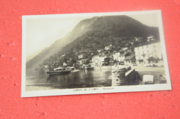 Lago Di Como Argegno Il Piroscafo Imbarcadero In Partenza NV - Como