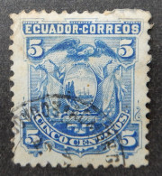 Ecuador 1881 1887 (1) Coat Of Arms - Equateur