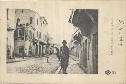 SERBIE.  MONASTIR   RUE DU ROI PIERRE. CARTE ECRITE - Servië