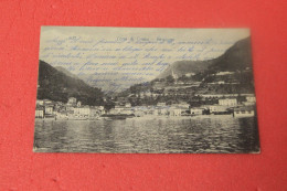 Lago Di Como Argegno Visto Dal Lago 1909 - Como