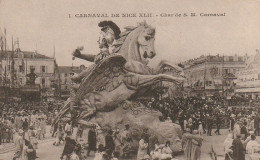 ALnw 8-(06) NICE - CARNAVAL DE NICE XLII - CHAR  DE SA MAJESTE CARNAVAL - 2 SCANS - Carnival