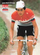 Vélo Coureur Cycliste Suisse Jean Marie Grezet - Team Cilo Aufina  Cycling - Cyclisme - Ciclismo - Wielrennen - Signée - Radsport