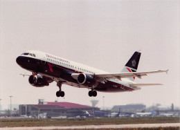 Airbus A320 In British Airways Colours - 180 X 130 Mm. - Photo Presse Originale - Aviazione