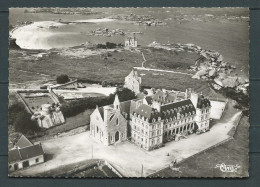 CPSM GF -  Trégastel - Vue Aérienne , Le Castel, Le Chemin Des Douaniers Et La Grève Blanche  -   HAY 20034 - Trégastel