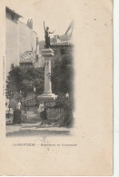 ALnw 10-(07) LARGENTIERE - MONUMENT DU CENTENAIRE - ANIMATION  - 2 SCANS - Largentiere