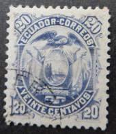 Ecuador 1881 1887 (4) Coat Of Arms - Equateur