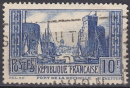 1921-1931 N° 261 France Port De La Rochelle (H20) - Oblitérés