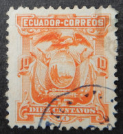 Ecuador 1881 1887 (5) Coat Of Arms - Ecuador
