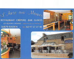 56-BADEN-RESTAURANT L ANSE AUX MOINES-N°544-B/0295 - Other & Unclassified