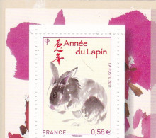 Yt 4531 Année Du Lapin - Unused Stamps