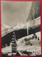 F106  Carte Postale La Clusaz 74 Haute Savoie Le Clocher - La Clusaz