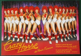 F113  Carte Postale Crazy Horse De Paris France - Kabarett