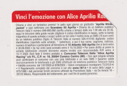 ITALY -   Win A Motor Cycle Competition Urmet  Phonecard - Publiques Ordinaires