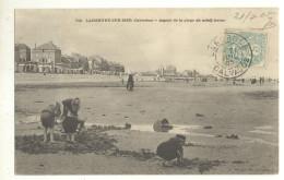 14/ CPA A - Langrune Sur Mer - Aspect De La Plage Au Soleil Levant - Sonstige & Ohne Zuordnung