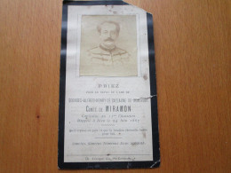 Priez Pour Le Repos De L'Ame De Georges-Alfred-Henry CASSAGNE De BEAUFORT, Comte De MIRAMON-Capitaine Au 11ème Chasseur - Regimientos