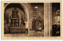 29 / PONT-L'ABBE - Intérieur De L'Eglise - Autel Notre-Dame De Pitié - Pont L'Abbe