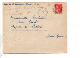 AMBULANT DE LA ROCHE SUR YON A LA ROCHELLE 1936 - Railway Post