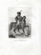 GRAVURE 19ème EUGENE DE BEAUHARNAIS MILITARIA - Andere & Zonder Classificatie