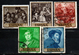 SPAGNA - 1959 - DIPINTI DI DIEGO VELASQUEZ - USATI - Used Stamps
