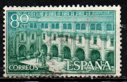 SPAGNA - 1960 - CHISOTRO DEL MONASTERO DI SAMOS - USATO - Gebruikt