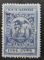 Ecuador 1884 1885 (1c) Coat Of Arms - Equateur