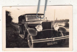 PHOTO AUTOMOBILE VOITURE  ANCIENNE A IDENTIFIER - Cars