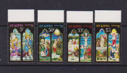 SAINT  KITTS   1981    Christmas    Set  Of  4    MNH - St.Kitts Y Nevis ( 1983-...)