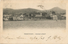 SIERRA LEONE - FREETOWN - CENTRAL WHARF - 1901 - Sierra Leona