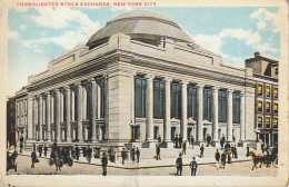 BE Nw2 - CONSOLIDATED STOCK EXCHANGE , NEW YORK CITY - 2 SCANS - Manhattan