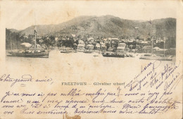 SIERRA LEONE - FREETOWN - GIBRALTAR WHARF - 1901 - Sierra Leona