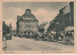 BE 27- SPEYER - ALTE MUNZE MIT KAUFHAUS UND MARKTPLATZ - ANIMATION - MARCHE - 2 SCANS - Speyer