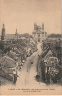 BE 27- SPEYER - SPIRE - LA CATHEDRALE VUE DE LA VIEILLE TOUR  - 2 SCANS - Speyer