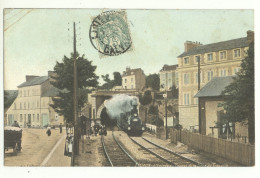 14/ CPA - Lisieux - Entrée Du Tunnel De La Ligne De Trouville (train) - Lisieux