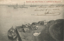 SIERRA LEONE - KERNELS AND OTHER PRODUCE IN READINESS FOR SHIPMENT -  PUB. BY PARIS & CO. - 1908 - Sierra Leone