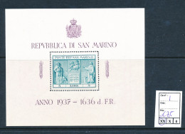 ST. MARINO SASSONE 1 MNH - Blocks & Kleinbögen