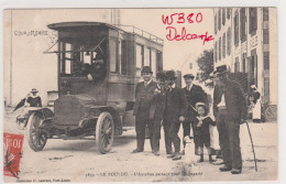 29 LE POULDU   QUIMPERLE    L'autobus Partant Pour Quimperlé   SUP PLAN 1915      RARETE.  Voir Description - Le Pouldu