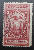 Ecuador 1887 1888 (1a) Coat Of Arms - Equateur