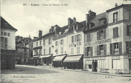 1E  ---  77  LAGNY  Place Du Marché Au Blé  Cachet Postal Annet - Lagny Sur Marne